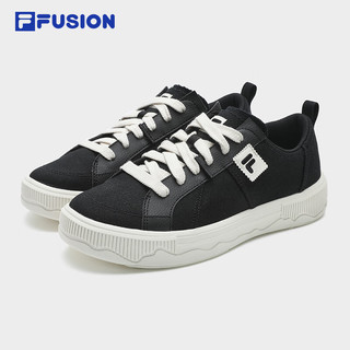 FILA FUSION斐乐潮牌王星越同款男鞋滑板鞋2024夏新款休闲帆布鞋板鞋