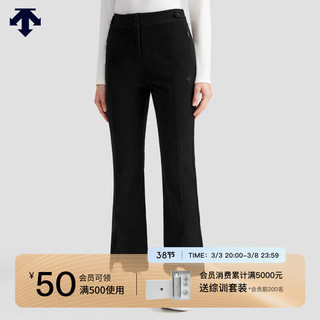 DESCENTE迪桑特 WOMEN’S SKI系列女士针织运动长裤 BK-BLACK L (170/70A)