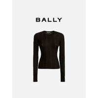 BALLY/巴利【】24春夏女士黑色长袖上衣6306905 黑色 40