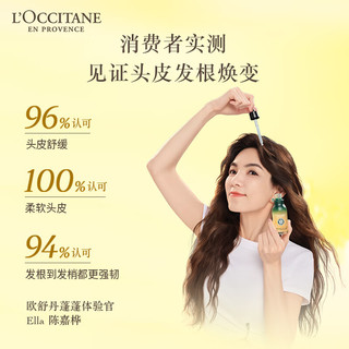 L'OCCITANE 欧舒丹 五合一草本香菁纯头皮夜精华50ml强韧焕新发根舒缓头皮护理 头发夜精华50ml