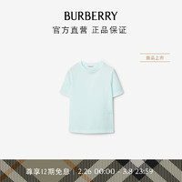 博柏利（BURBERRY）【】男童 棉质 T 恤衫80797931 粉彩薄荷色80797931 12Y