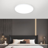 雷士 NVC   Lighting照明白雪全光谱智控卧室圆灯36W天津超体