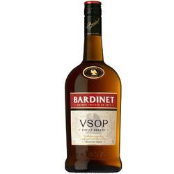 BARDINET 必得利 VSOP白兰地法国原装进口1L×1瓶