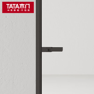 TATA木门 铝合金厨房门卫生间玻璃门浴室厕所门 LB010-P 双包套/樘（1.7㎡内）