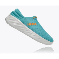 HOKA ONE ONE男鞋运动鞋低帮套穿缓冲跑鞋舒适轻质织物透气1119397 AQUARELLE/BLAZING ORANGE 11