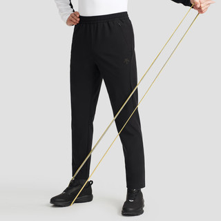 DESCENTE迪桑特综训训练系列运动男士梭织运动长裤春季 BK-BLACK XL(180/88A)