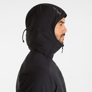 ARC'TERYX 始祖鸟 ARC’TERYX始祖鸟 PROTON LIGHTWEIGHT HOODY 轻量 男子 滑雪保暖棉服 Black/黑色 L