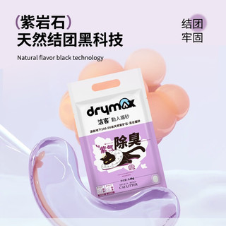 DRYMAX 洁客 紫岩石混合猫砂2kg*4包