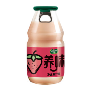 养味（yanwee）牛奶韩国水果风味早餐饮料KKV 草莓味