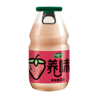 养味（yanwee）牛奶韩国水果风味早餐饮料KKV 草莓味