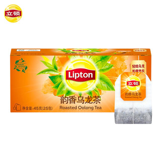 Lipton 立顿 乌龙茶 福建高山茶叶 袋泡茶包 1.8g*25