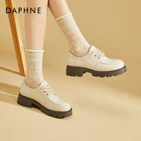 DAPHNE 达芙妮 夏季时尚休闲小皮鞋