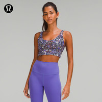 lululemon 丨Align?女士运动内衣A/B*CupsLW2DHFS花卉混色/荷电靛蓝4