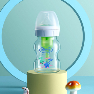 布朗博士 奶瓶新生婴儿奶瓶防胀气宽口径玻璃奶瓶防呛奶奶瓶