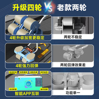 腹肌轮健腹轮自动回弹智能四轮ai2023男士卷腹肌器材家用