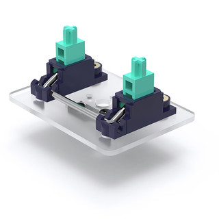 狼派（teamwolf）CIY P卫星轴PCB镀金银钢丝客制化螺丝配件6.25U1个2U7个1.2mm PCB卫星轴