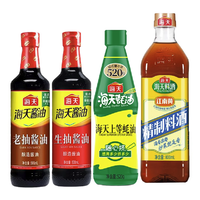 海天 调味料组合 2320ml 4件装 （老抽+生抽+蚝油+料酒）