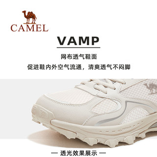 CAMEL 骆驼 运动鞋女款夏季女鞋网面透气鞋子跑步鞋慢跑鞋女士