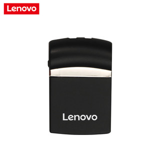 联想（Lenovo）64GB USB3.1 U盘 SX7车载办公投标迷你u盘 优盘黑色