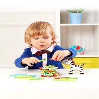 Fisher-Price 斑马平衡游戏叠叠乐叠叠高儿童益智玩具3-6岁以上积木