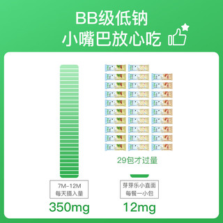 buds n buds 芽芽乐 婴儿面条 原味面200g（25g*8袋)