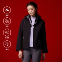 TOREAD 探路者 秋冬户外登山服防风防泼水保暖女式软壳功能外套