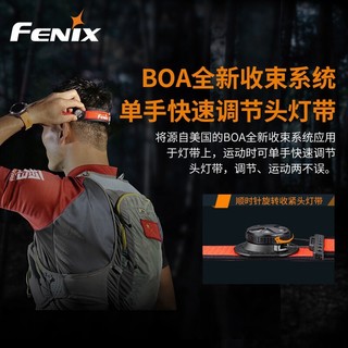 FENIX HM65R-T V2.0头灯强光远射聚泛双光源Type-C直充夜钓越野跑灯 HM65R-T标配含3400毫安电池