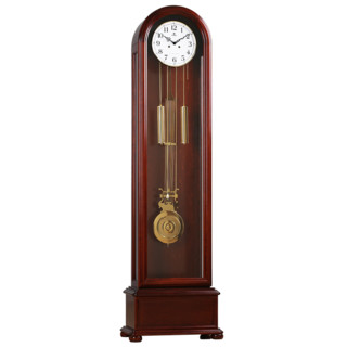 POWER 霸王 钟表机械落地钟实木欧式复古客厅德国机芯创意中式时钟大座钟