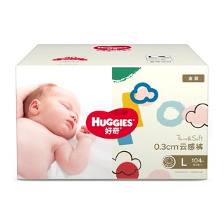 HUGGIES 好奇 金装系列 纸尿裤 L52片*2包