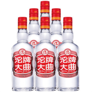 舍得 沱牌舍得 沱牌大曲50度475ml*6瓶装整箱光瓶简装白酒自饮佳品