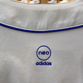 阿迪达斯 （adidas）NEO短袖男装女装夏季训练运动服透气休闲单排扣开衫外套T恤 IA5315 S