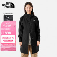 移动端、京东百亿补贴：THE NORTH FACE 北面 冲锋衣女24春夏休闲防水透汽风衣夹克87W3 JK3 L