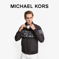 MICHAEL KORS 迈克·科尔斯 MK 字母印花休闲运动男士棒球服夹克外套