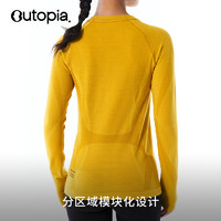 OUTOPIA Fibo Tight美利奴羊毛轻压缩10度女士长袖 *LincSpun® | Outopia