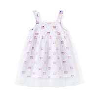 优贝宜女童网纱裙子吊带裙连衣裙薄款洋气公主裙童装宝宝背心裙