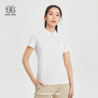 KOLON SPORT/可隆POLO衫 女子户外登山徒步凉感打底弹力吸湿速干短袖 LKPT4MN160-CR 2XL