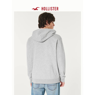 HOLLISTER24春夏毛圈布宽松卫衣帽衫 男女装 357935-1 麻灰色 XXL (185/124A)