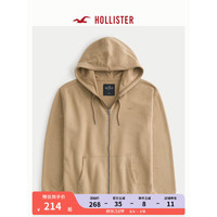 HOLLISTER24春夏毛圈布宽松卫衣帽衫 男女装 357935-1 浅棕色 XL (180/116A)