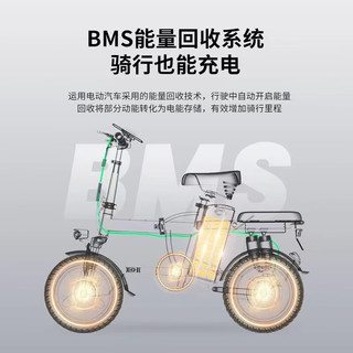 建设新国标折叠电动自行车锂电池超长续航代驾车助力成人电瓶车电单车 高配版汽车级电芯15A-助力150KM