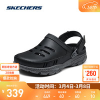 斯凯奇（Skechers）舒适休闲运动凉鞋243111 黑色/BLK 42