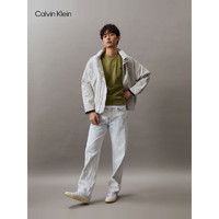 Calvin Klein Jeans24春夏男士户外织带魔术贴袖口运动连帽夹克J325904 PC8-银河灰 XL