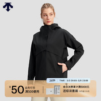 DESCENTE迪桑特DUALIS系列都市通勤女士梭织上衣春季 BK-BLACK L(170/88A)