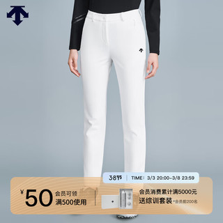 DESCENTEGOLF 迪桑特高尔夫FIELD系列女士运动裤春季 WT-WHITE L(170/70A)
