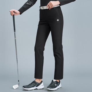 DESCENTEGOLF 迪桑特高尔夫FIELD系列女士运动裤春季 BK-BLACK XS(155/58A)