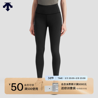 DESCENTE 迪桑特WOMEN’S TRAINING系列女士紧身裤春季 BK-BLACK M(165/66A)