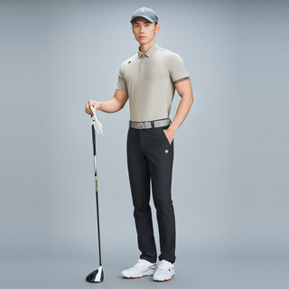 DESCENTEGOLF 迪桑特高尔夫FIELD系列男士短袖POLO衫春季 BE-Rock Ridge 2XL (185/104A)