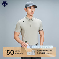 DESCENTEGOLF 迪桑特高尔夫FIELD系列男士短袖POLO衫春季 BE-Rock Ridge 2XL (185/104A)