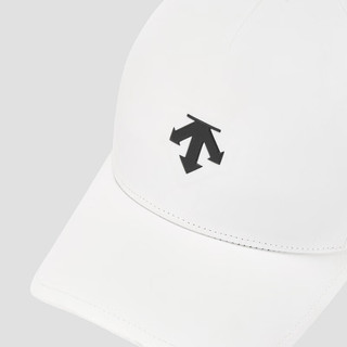 DESCENTE迪桑特MOVE PACK系列男士棒球帽夏季 WT-白色 L