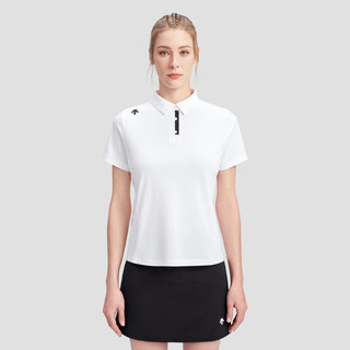 DESCENTE迪桑特WOMEN’S TRAINING系列女士短袖POLO衫夏季 WT-WHITE 2XL (180/96A)