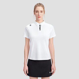 DESCENTE迪桑特WOMEN’S TRAINING系列女士短袖POLO衫夏季 WT-WHITE XS (155/76A)
